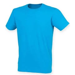 SF Mens Feel Good Stretch T-Shirt - Sapphire Blue