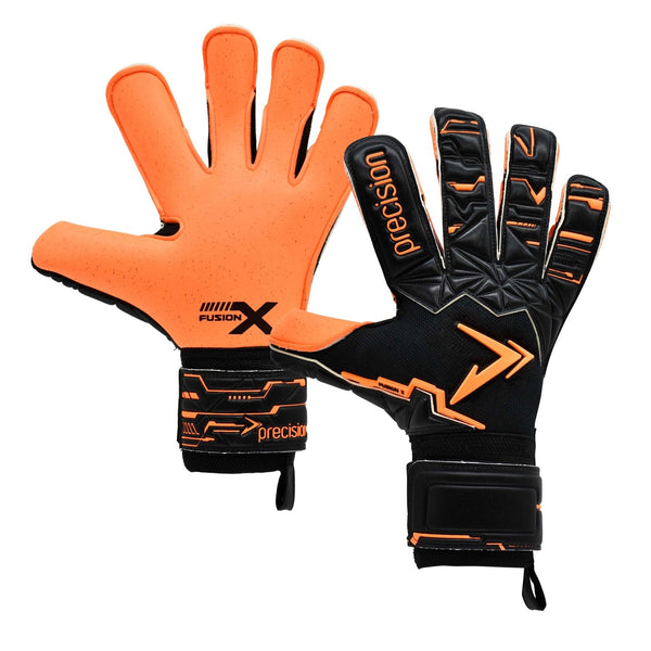 Precision Junior Fusion X Pro Surround Quartz Goalkeeper Gloves -DS
