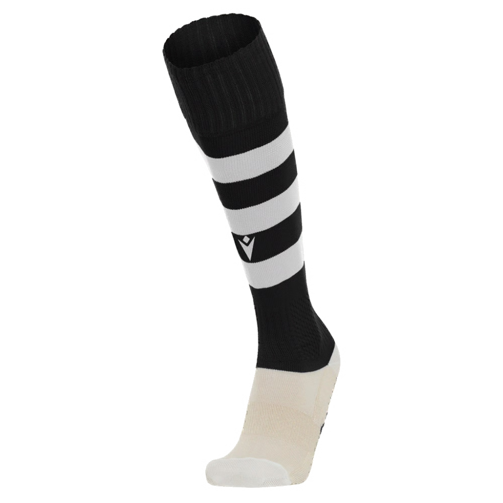 Macron Hoops Socks - Juniors - Black/white