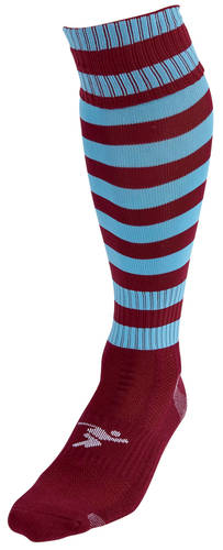 Precision Hooped Pro Football Socks Junior -DS