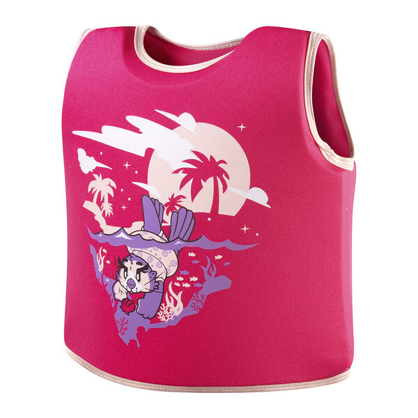 Speedo Printed Float Vest - Jun - Pink