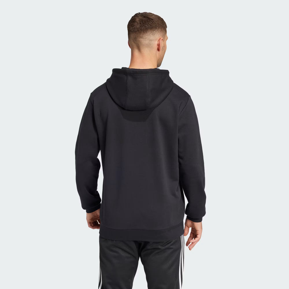 Adidas All Blacks Logo Hoody - Black