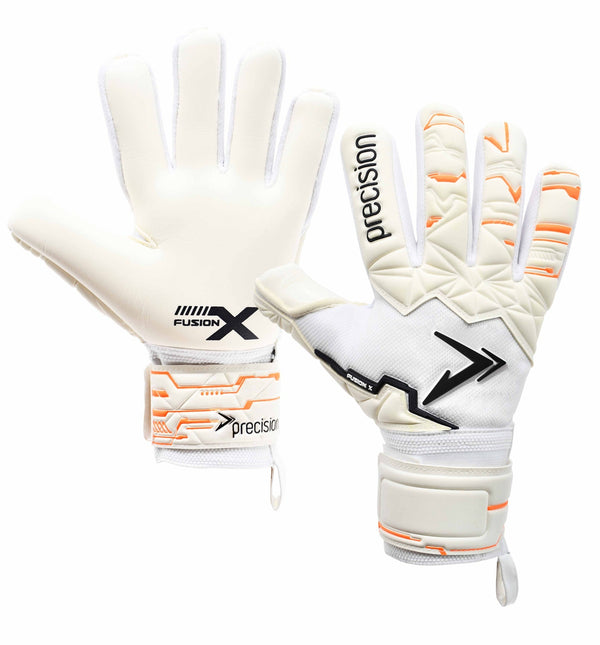 Precision Junior Fusion X Pro Negative Contact Duo Goalkeeper Gloves -DS