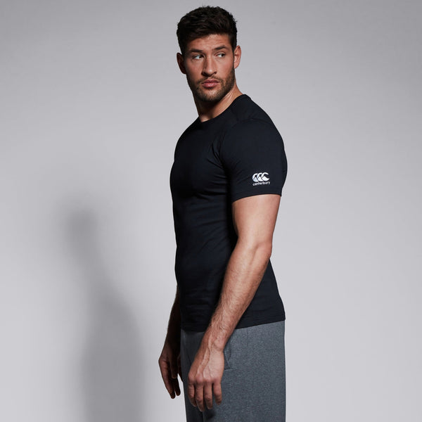 Canterbury Club Plain Tee - Mens - Black