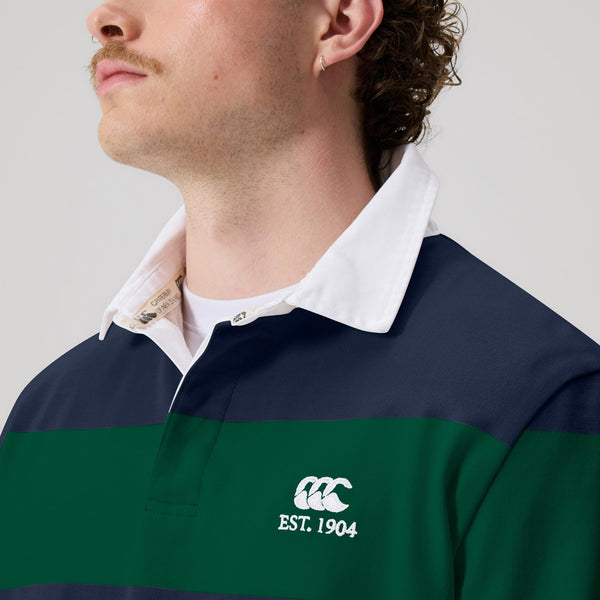 Canterbury Multi Stripe Rugby Jersey - Adults - Navy
