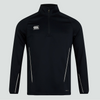Team 1/4 Zip Mid Layer Training Top - Black - Junior