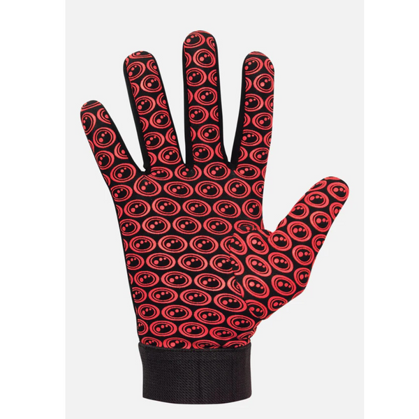 Velocity Thermal Full Finger Gloves - Black / Red