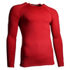 Precision Essential Baselayer Long Sleeve Shirt Adult -Red-DS