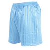 Precision Striped Continental Football Shorts Junior -Sky-DS