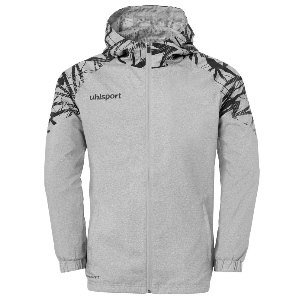 Uhlsport Goal 25 Evo Woven Hooded jacket - Mens - Grey