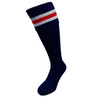 Orion Contrast Sock - Navy/White/Red