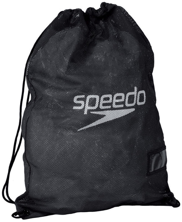 Speedo Equipment Mesh Wet Kit Bag - Black -DS