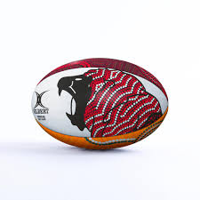 Gilbert British & Irish Lions Supporters Rugby Ball