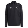 Adidas All Blacks 1/4 Zip Fleece - Black - Mens