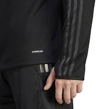 Adidas All Blacks 1/4 Zip Fleece - Black - Mens
