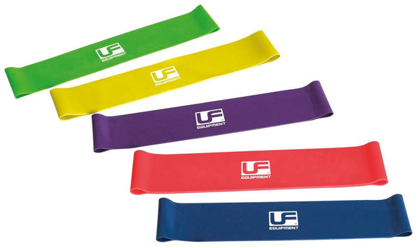 Urban Fitness Resistance Band Loop (Set of 5) 10 Inch -DS