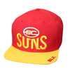 Gold Coast Suns On Field Flat Cap 2017