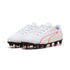Puma Vitoria FG/AG - White - Juniors