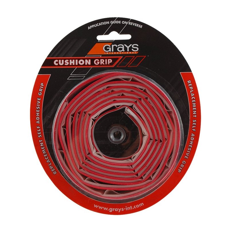 Grays Cushion  Hockey Grip - Red