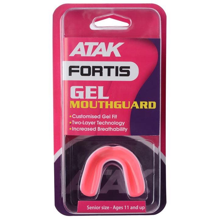 Atak Fortis Gel Mouthguard Senior - Pink