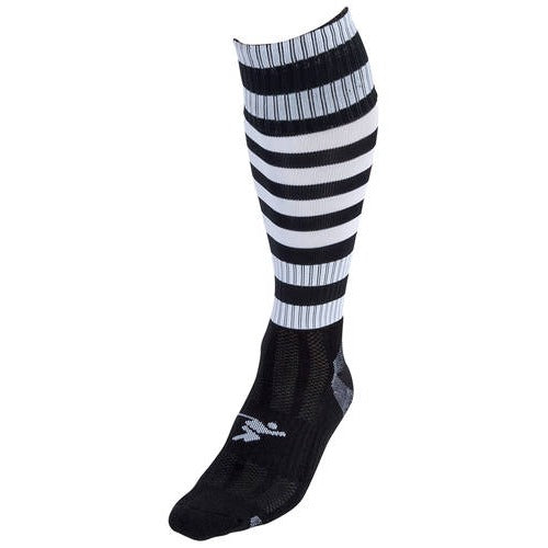Precision Hooped Pro Football Socks Junior -DS