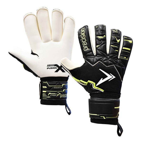Precision Fusion X Pro Roll Finger Giga Goalkeeper Gloves -DS