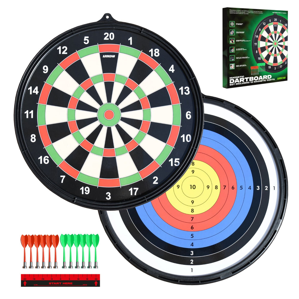 Arrow180 Magnetic Dartboard Set -DS