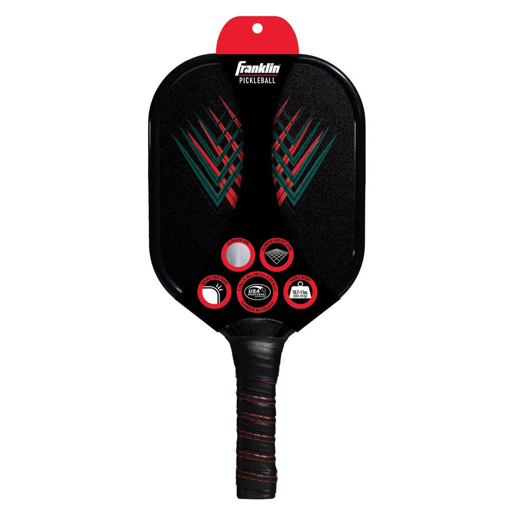 Franklin Jet Pickleball Paddle - Black/Red
