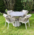 SAC Deluxe Rope 4 Chairs and Round Table -DS