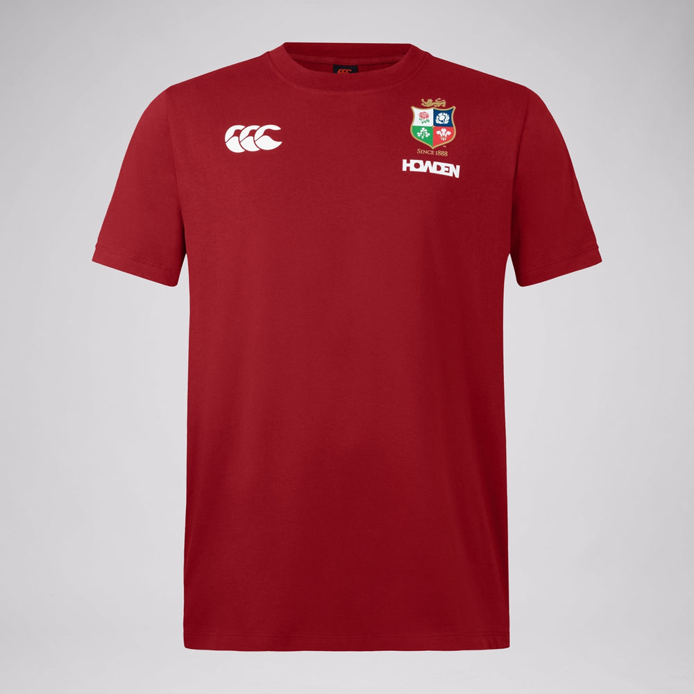 British & Irish Lions - Cotton Tee - Red