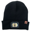 Peaks LED Lighted Beanie Hat Black -DS