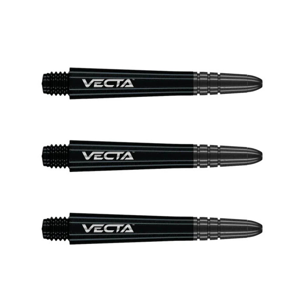 Winmau Vecta Black Inter Shafts - Black