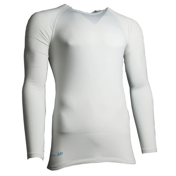 Precision Essential Baselayer Long Sleeve Shirt Junior -White-DS