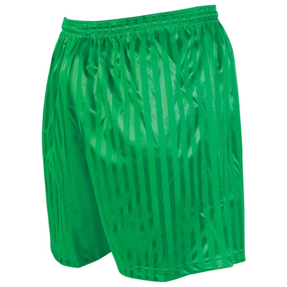 Precision Striped Continental Football Shorts Adult -Green-DS
