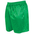 Precision Striped Continental Football Shorts Adult -Green-DS