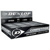 Dunlop Competition Squash Balls (3 Ball Tube) -DS