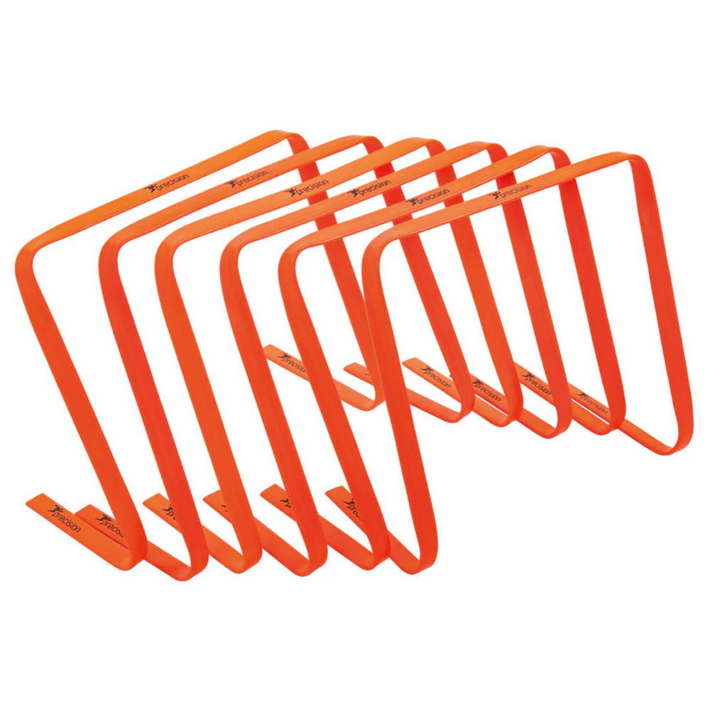 Precision Flat 15 inchHurdles Set (Set of 6) -DS