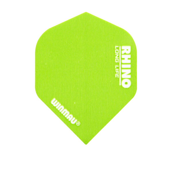Winmau Rhino Extra Thick Flights -  Neon Green