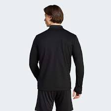 Adidas All Blacks 1/4 Zip Fleece - Black - Mens