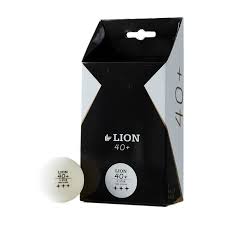 1 Star Lion Table Tennis Balls - Pack of 6