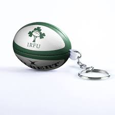 Ireland IRFU ball keyring
