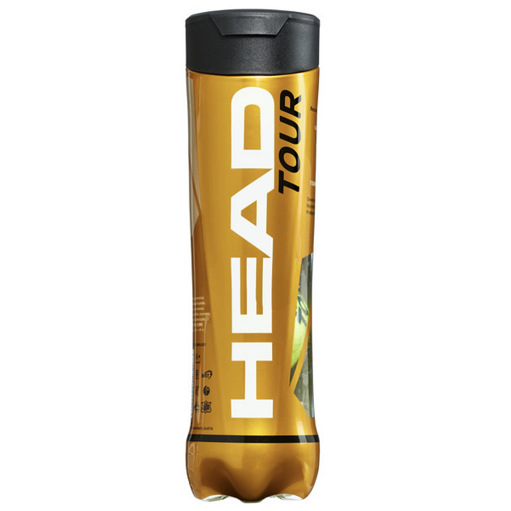 Head Tour Tennis Balls - Tube of 4 -DS