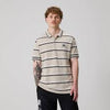 Canterbury Multi Stripe Polo - Mens  - Taupe