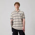 Canterbury Multi Stripe Polo - Mens  - Taupe