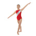Tappers and Pointers Sleeveless Gym Leotard Senior - Red