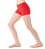 Tappers  and Pointers Nylon Hipster Micro Shorts - Red