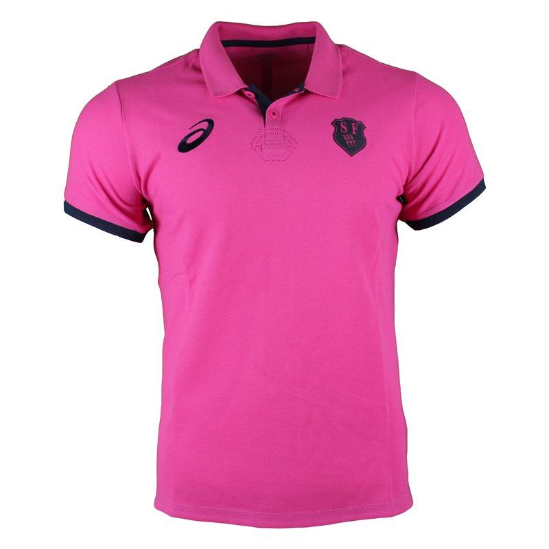 Stade Francais Rugby Media Polo 2017 - Sport Pink