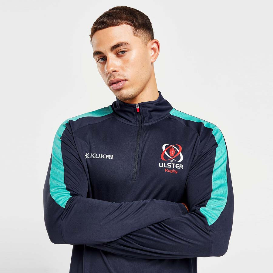 Ulster Rugby 22/23 L/S Tech Top Adults - Navy