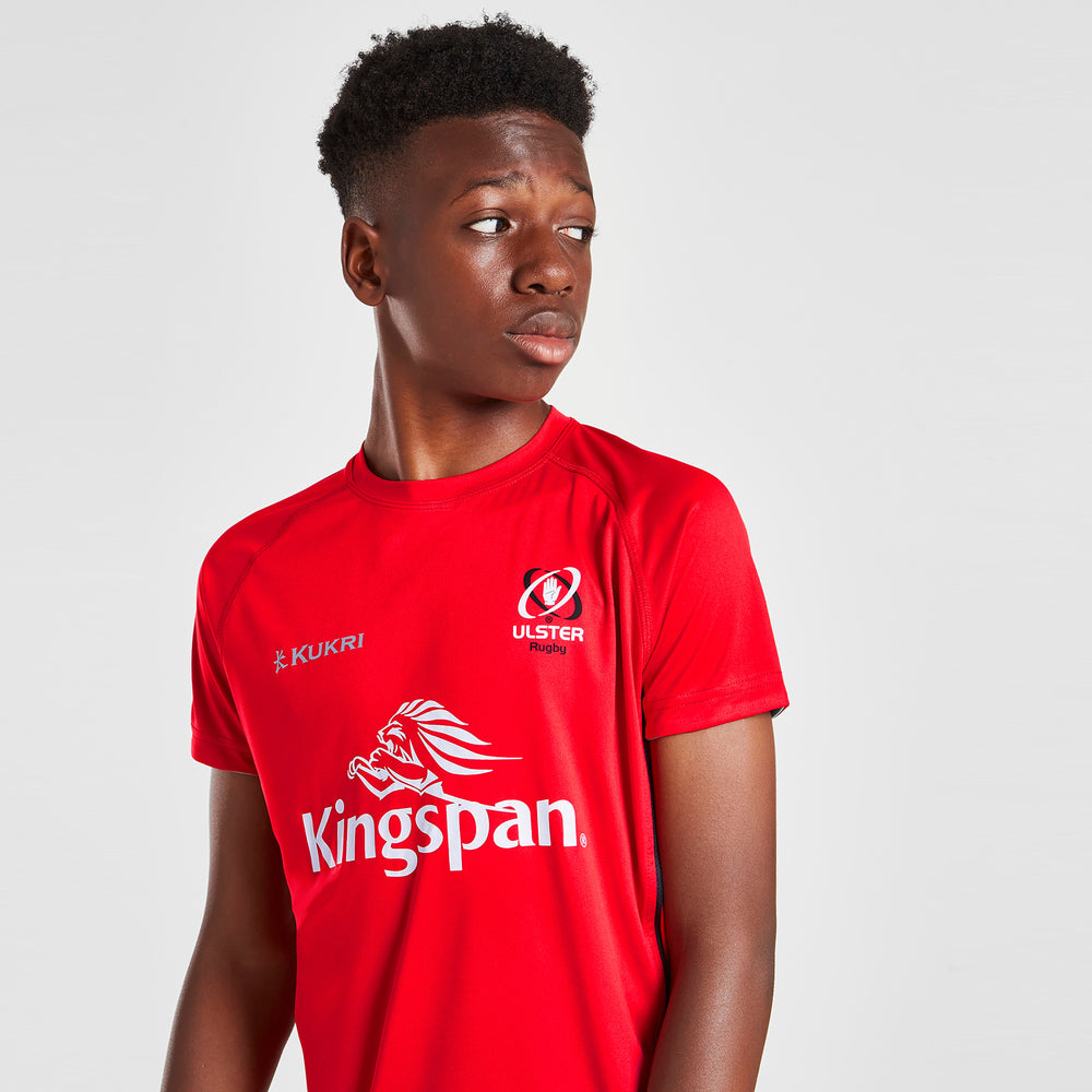 Ulster Rugby 22/23 Tech Tee - Kids - Red